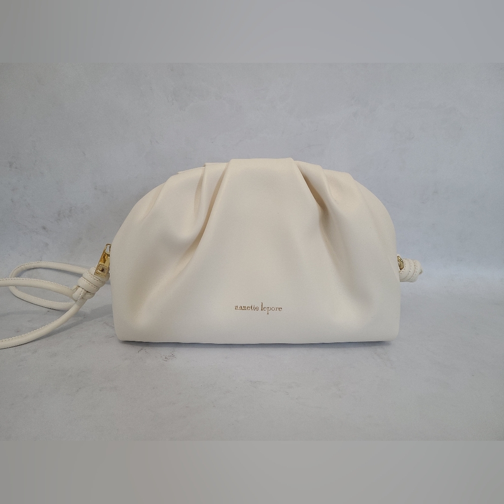 Nanette Lepore Half Moon Pleated Crossbody